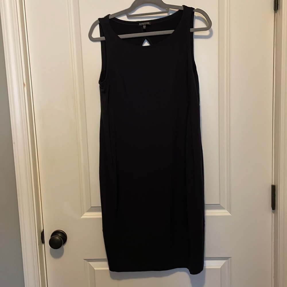 Eileen Fisher black dress